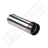 Труба прямая L=500 без изол (НЕРЖ-321/0,5) d-120 (Дымок-Lux) Труба прямая L=500 без изол (НЕРЖ-321/0,5) d-120 (Дымок-Lux)