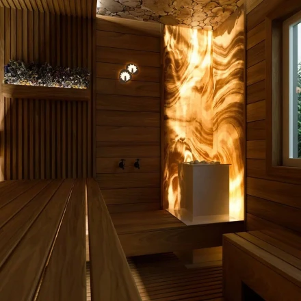 Электрическая печь для бани и сауны Sangens W20G White