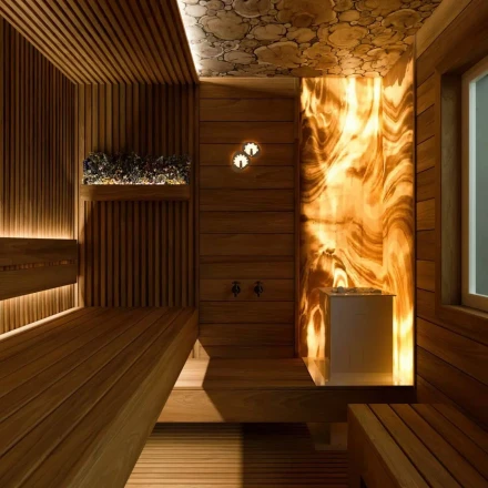 Электрическая печь для бани и сауны Sangens W20G White