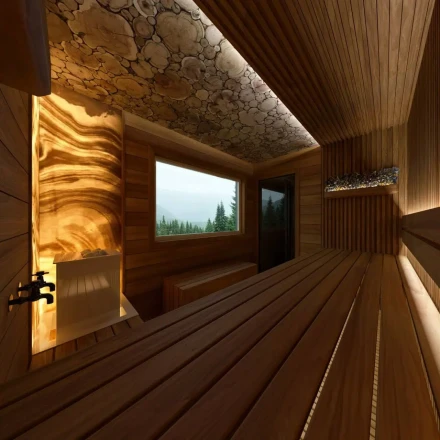 Электрическая печь для бани и сауны Sangens W20G White