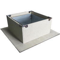 ППУ 600*600*240 с огнезащитной плитой фламма d-115/200 (УМК)