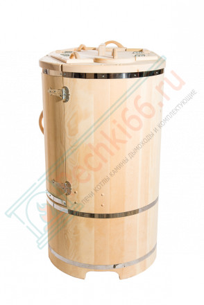 Фитобочка из кедра овальная двухместная (НКЗ)