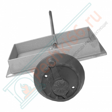 Чугунная задвижка ЗВП-6 поворотная (Рубцовск)