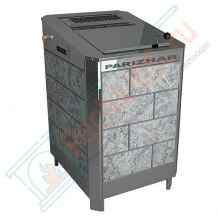Электрическая паротермальная печь ПАРиЖАР 6,25 кВт, серпентенит «Премиум» (Инжкомцентр ВВД) до 8 м3