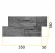 Плитка из камня Сланец чёрный 350 x 180 x 10-20 мм (0.378 м2 / 6 шт) в Ижевске