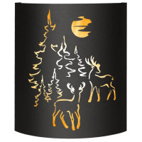 Абажур BLACK (AISI 430) тип 5 (Везувий)