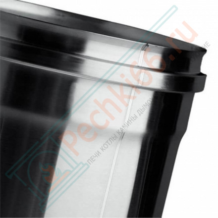 Сэндвич колено 90° (НЕРЖ-430/0,5-НЕРЖ-430/0,5) d-180/280 (Ferrum GS)