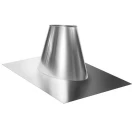 Кровельный элемент 33°/45° на трубу с изол V50R (ОЦИНК/0,5) d-150/250 (Вулкан)