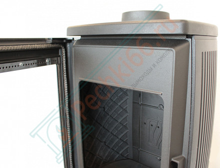 Чугунная печь-камин Aria черная (Plamen)