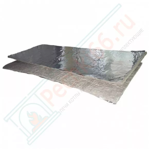 Базальтоволокнистый теплоизоляционный материал БВТМ-К, картон с фольгой, 1250*600*5 мм (Тизол) в Ижевске