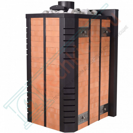 Печь для русской бани № 06МК-30 в кирпичном кожухе (Тройка) до 30 м3