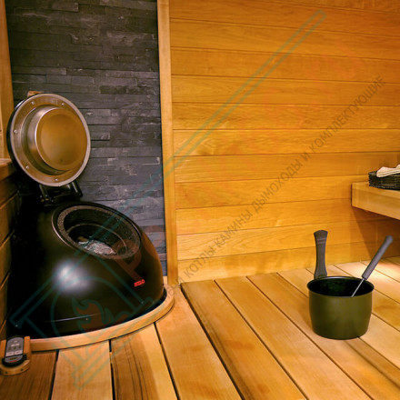 Печь для сауны Saunatonttu 6 (6,4 кВт, 100 кг камней)