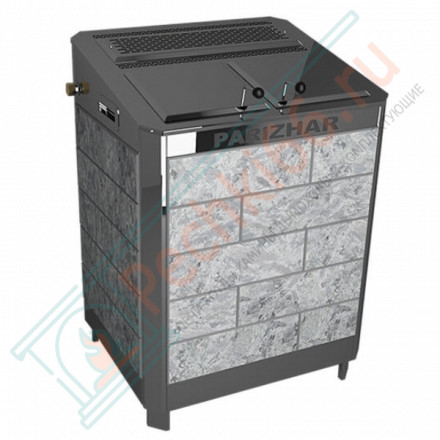 Электрическая паротермальная печь ПАРиЖАР 10 кВт, серпентенит «Бархат» (Инжкомцентр ВВД) до 13 м3
