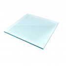 Стекло под печь камин SPK-5 сатин (белое) 1100х1100х6 мм