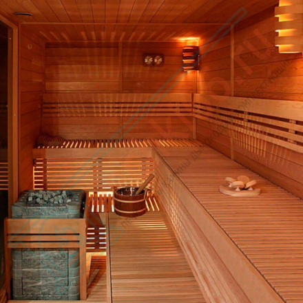 Электрокаменка SUPER NIMBUS COMBI NIMC-150NS-P (SAWO) до 23 м3