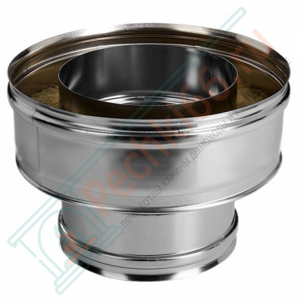 Переход термо-моно (НЕРЖ-321/0,8-НЕРЖ-439/0,5) d-200/280 (Дымок-Lux)