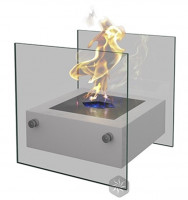 Настольный биокамин Rubicon, коричневый (ZeFire)