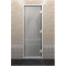 Стеклянная дверь DoorWood «Хамам Престиж Сатин» 2100х700 мм