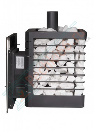 Печь для бани № 07МС с сеткой для камней (Тройка)