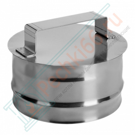 Ревизия на трубу без изол (НЕРЖ-321/0,5) d-120 (Дымок-Lux)