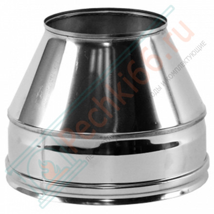 Конус Факел V50R с изол (AISI-321/0,8-AISI-304/0,5) d-300/400 (Вулкан-Cerablanket)