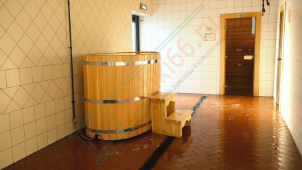 Купель кедровая овальная 69х105х95 (НКЗ)