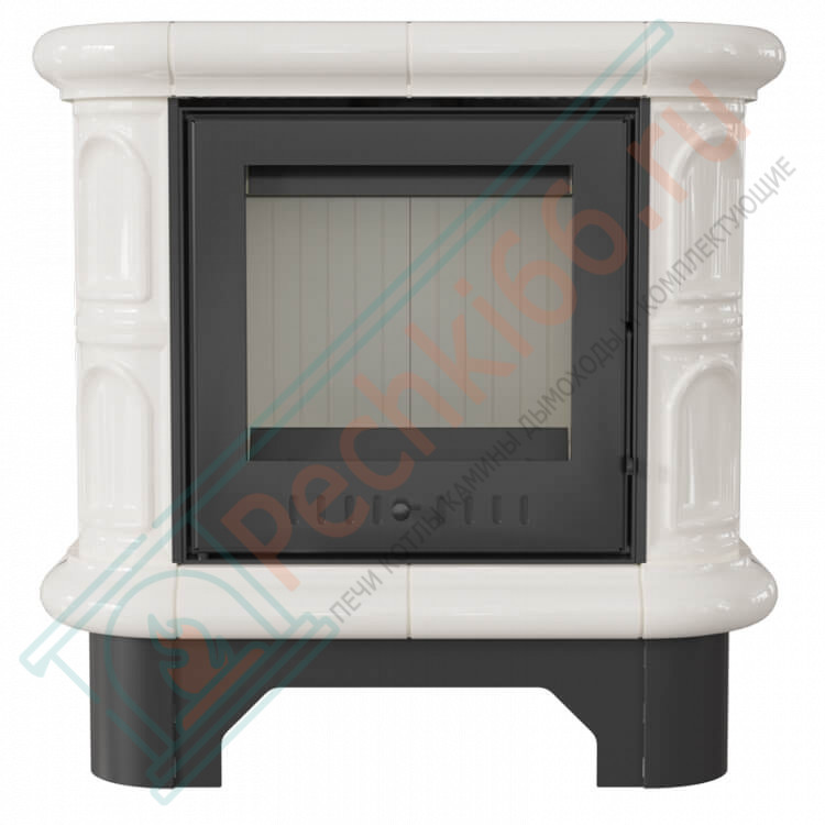 Изразцовая печь-камин WK440, крем (Kratki)