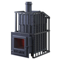 Чугунная печь для бани Гефест GFS-ЗК 18 (М) Ураган (ТехноЛит)