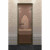 Стеклянная дверь DoorWood «Хамам бронза» в бронзовом профиле 1800х700 (по коробке)