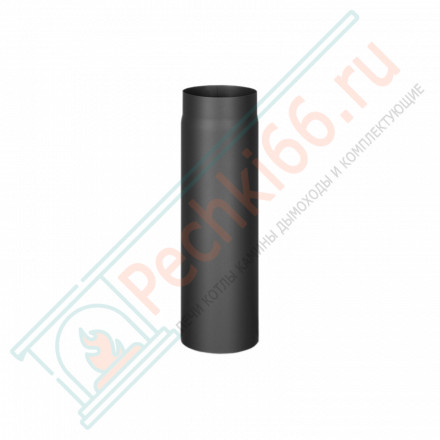 Труба L=500, черная d-120 (КПД)