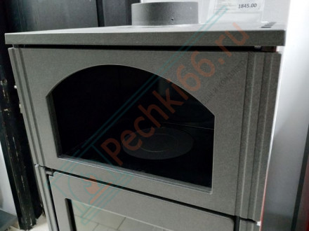 Чугунная печь-камин Laguna, красная (Plamen)