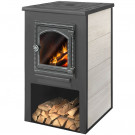 Печь-камин ДТ-4С с плитой (Этна)