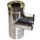 Сэндвич-тройник 90° (НЕРЖ-439/1,0-ОЦИНК/0,5) d-130/200 (УМК) Сэндвич-тройник 90° (НЕРЖ-439/1,0-ОЦИНК/0,5) d-130/200 (УМК)