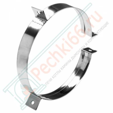 Хомут для растяжки на трубу с изол V50R (ОЦИНК-RAL/0,5) d-104/200 (Вулкан)