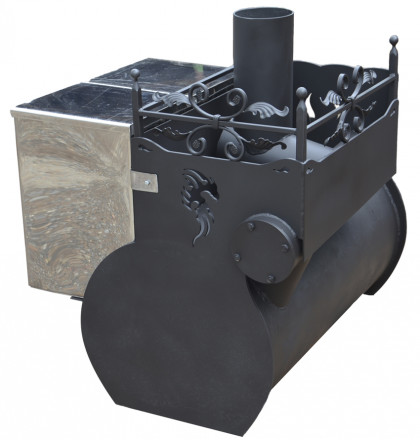 Банная печь Горыныч 3,малая дверь со стеклом (ТермоСфера)