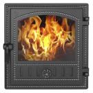 Дверца каминная чугунная 280, антрацит (Везувий) Дверца каминная чугунная 280, антрацит (Везувий)