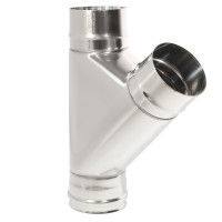 Тройник моно 45° ТРМ(М)-Р (316-0.5) d-180 (ТиС Промо)