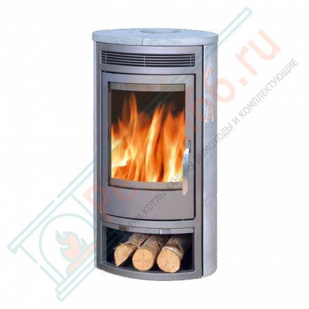 Печь-камин Arktis 4, тальк (ABX)