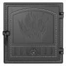 Дверца топочная чугунная 281, антрацит (Везувий) Дверца топочная чугунная 281, антрацит (Везувий)