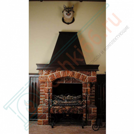 Плитка угловая Шамот Мини, шт. (Терракот)