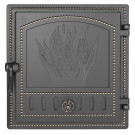 Дверца топочная чугунная 281, бронза (Везувий) Дверца топочная чугунная 281, бронза (Везувий)