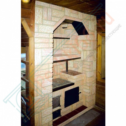 Плитка прямая Шамот мини (0.96 м2 в коробке) (Терракот)