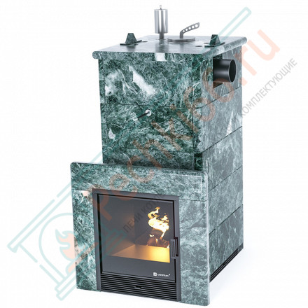 Печь для бани Сочи в змеевике с боковым подключением (ИзиСтим)