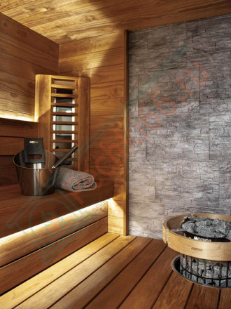 Электрическая печь Cilindro PC70E Black Steel (Harvia)