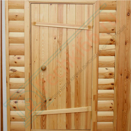 Дверь входная 1700x700x40 сосна (Россия)