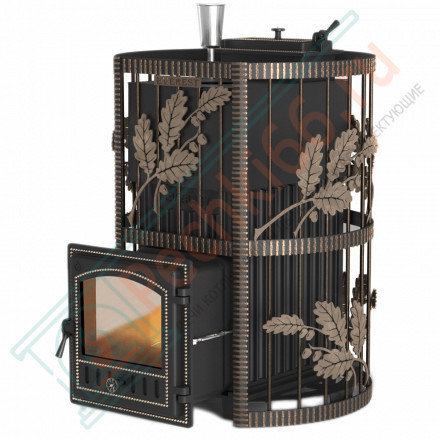 Печь для бани Эверест Ковка 24 (280) закрытая каменка