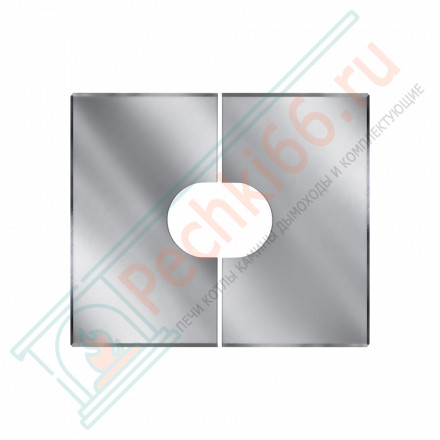 Фланец разрезной 0/20º без изол 800х850 на трубу V50R (AISI-304/0,5) d-200/300 (Вулкан)