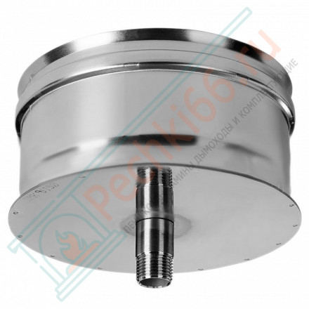 Конденсатосборник на трубу без изол (НЕРЖ-321/0,5) d-115 (Дымок-Lux)