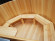 Японская баня Фурако круглая с внутренней печкой 200х200х120 (НКЗ) в Ижевске