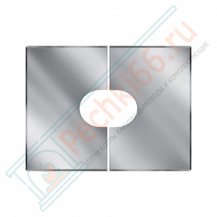 Фланец разрезной 21/32º без изол 720х820 на трубу V50R (AISI-304/0,5) d-104/200 (Вулкан)